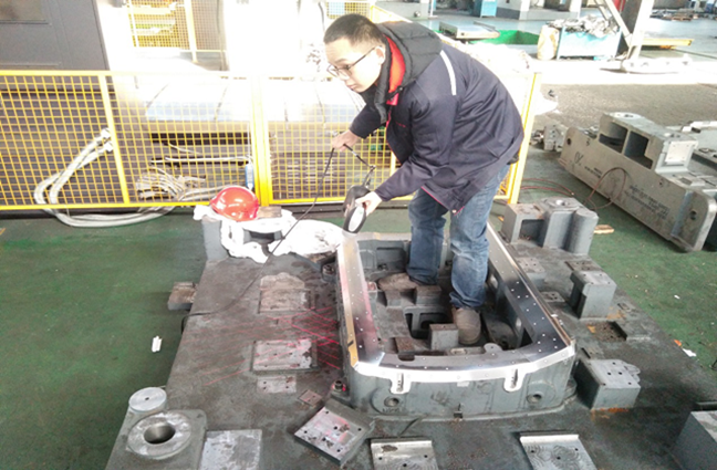 金型検査のための3Dスキャン