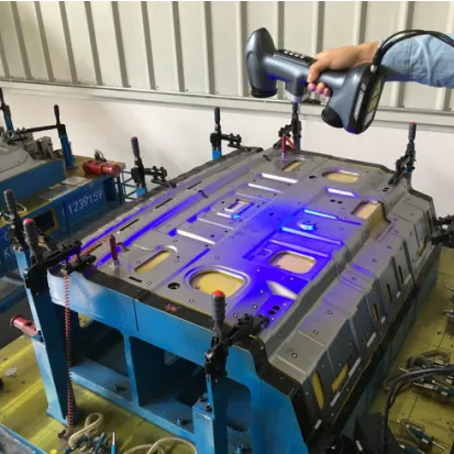 RigelScan Professional Metrology Grade 3D Blue Laser Scanner for Aerospace Industry
