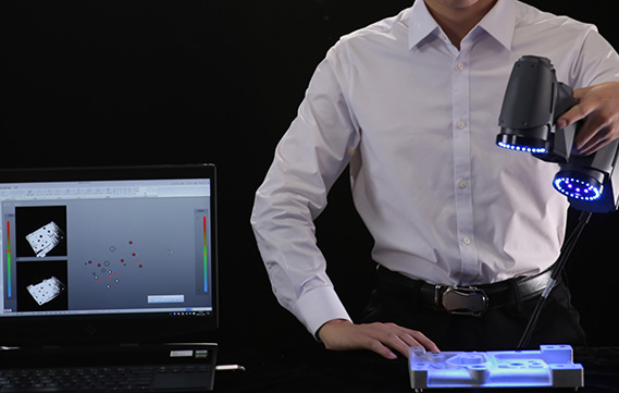 強力な多機能3Dスキャナー