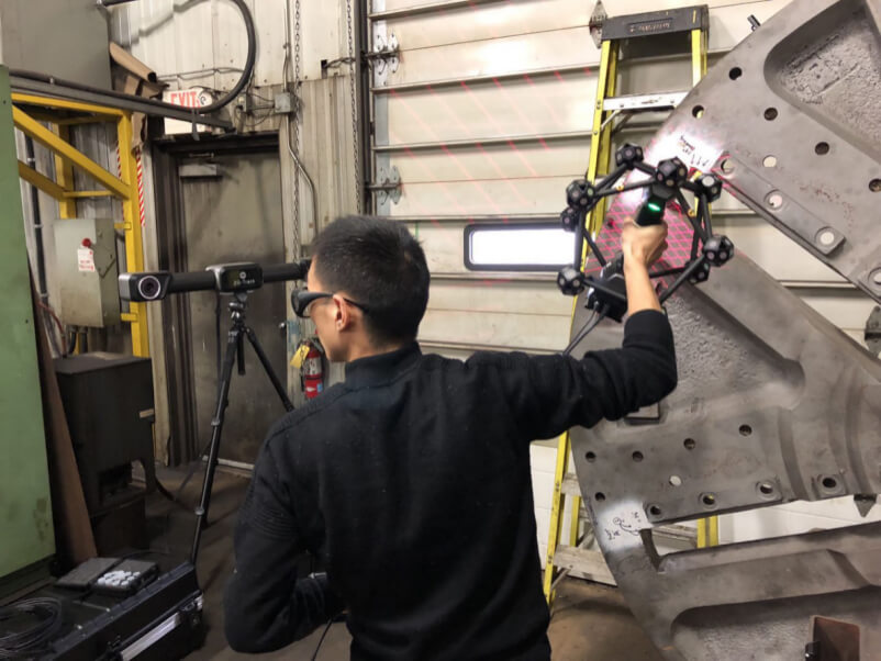 ZGは、顧客が大きな鋳造部品の品質検査をより良く、より速く行うのをどのように支援できますか？