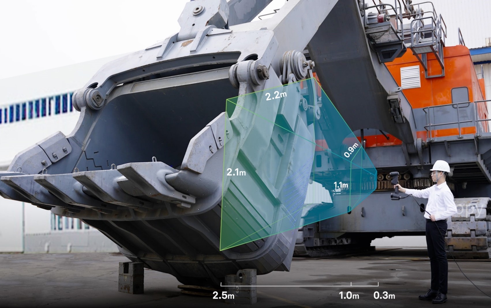 適応性が高い3Dスキャナー