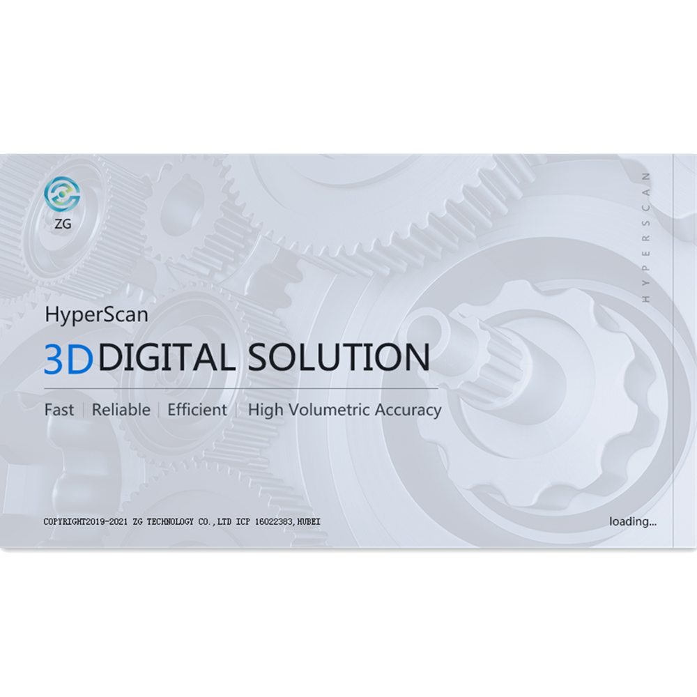 HyperScan3Dソフトウェア光学トラッキング3Dスキャンに最適なソフトウェア